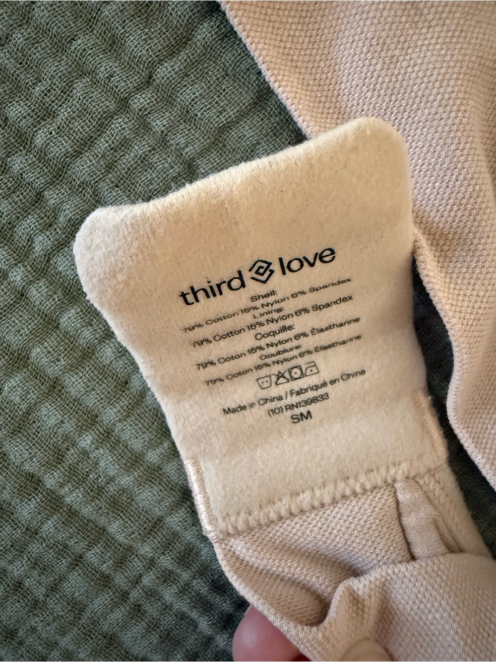 🌟Bundle of 8🌟 Thirdlove Seamless Stretch Cotton Bralette size small - Picture 8 of 13